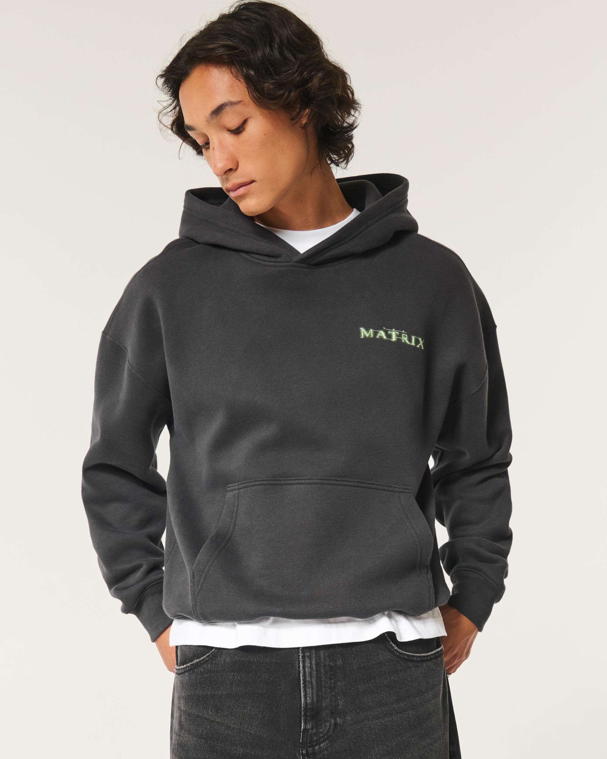 Boxy The Matrix Graphic Hoodie Product Image