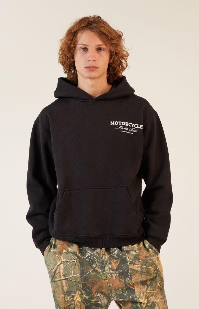 Men's Motorcycle Heavyweight Hoodie Product Image