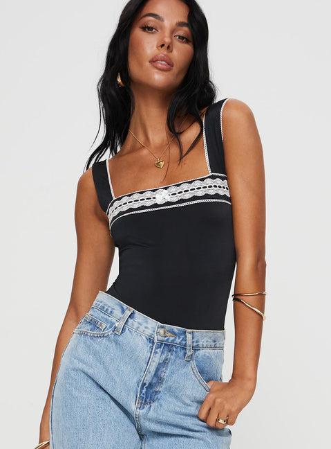 Keating Bodysuit Black Product Image