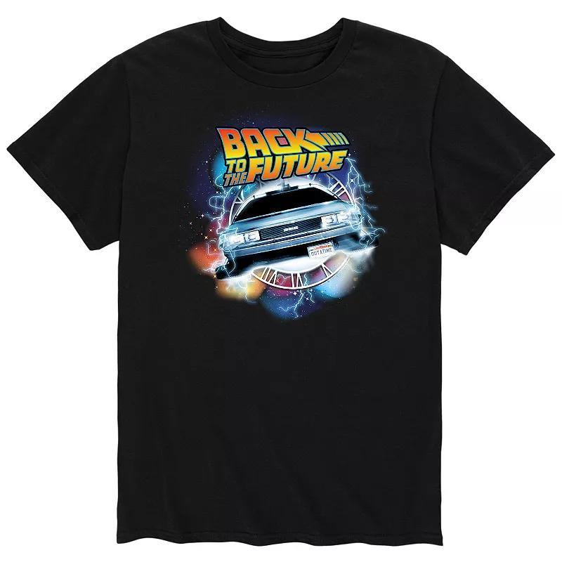Men's Back To The Future Tee, Size: Medium, Black Product Image
