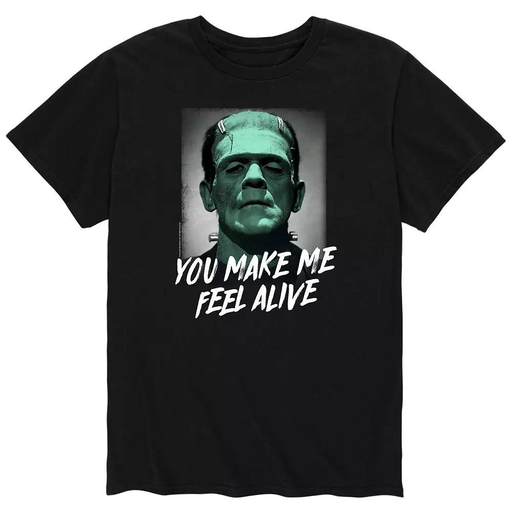 Big & Tall Universal Monsters Make Me Frankenstein Graphic Tee, Mens Product Image
