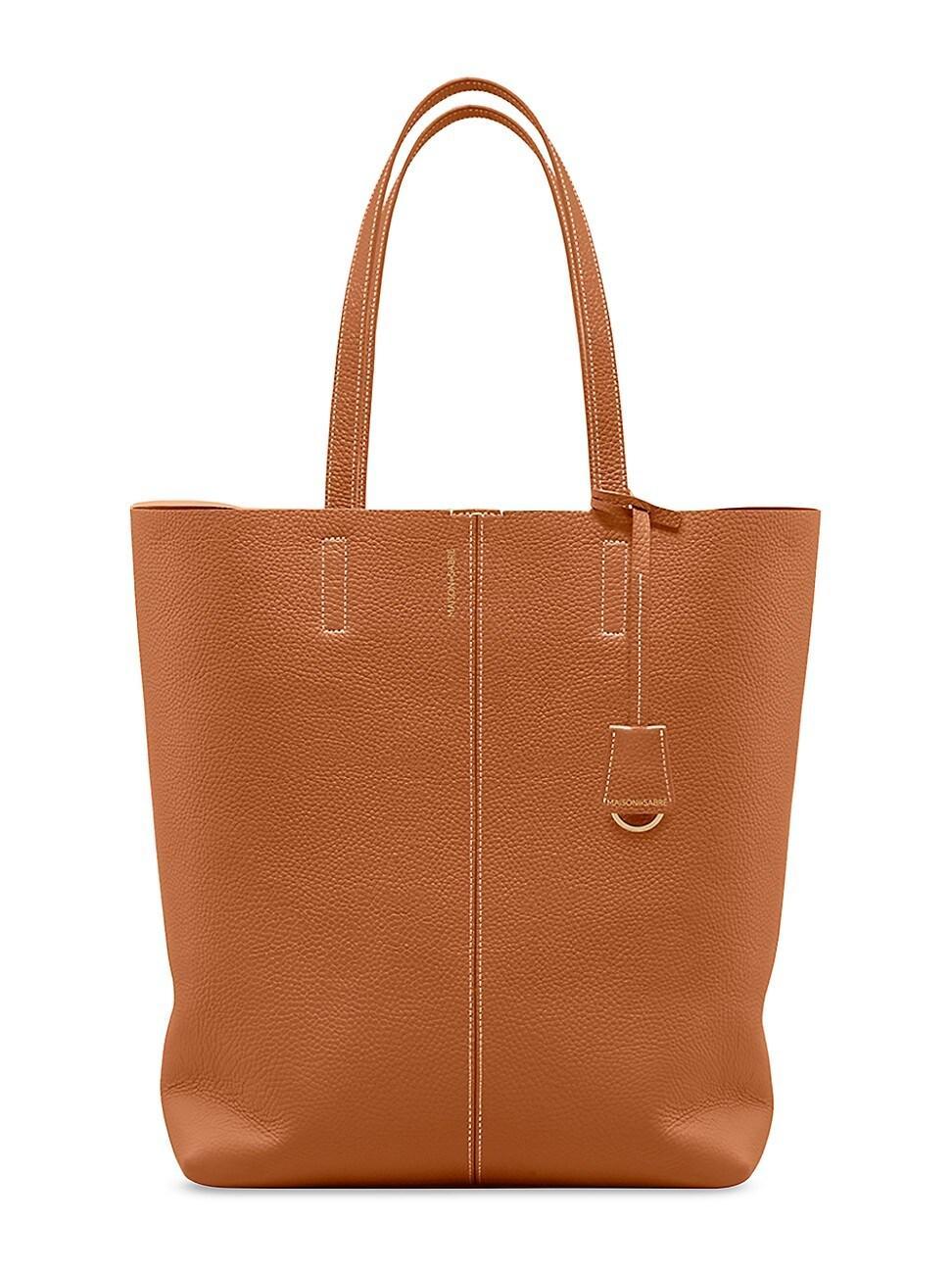 Womens Tall Leather Soft Tote Product Image