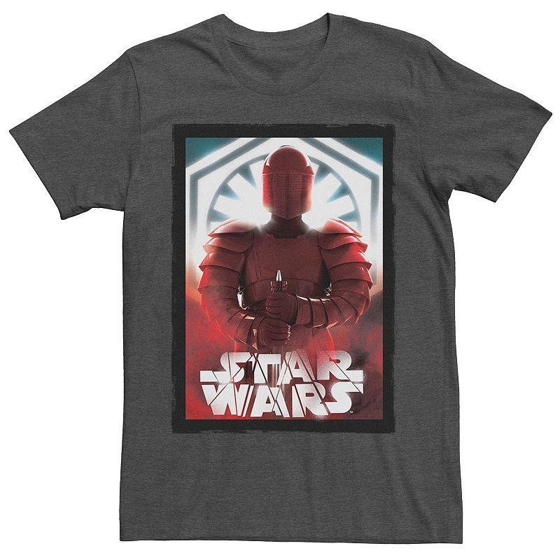 Men's Star Wars Elite Praetorian Guard Poster Tee, Size: Medium, Grey Heather Product Image