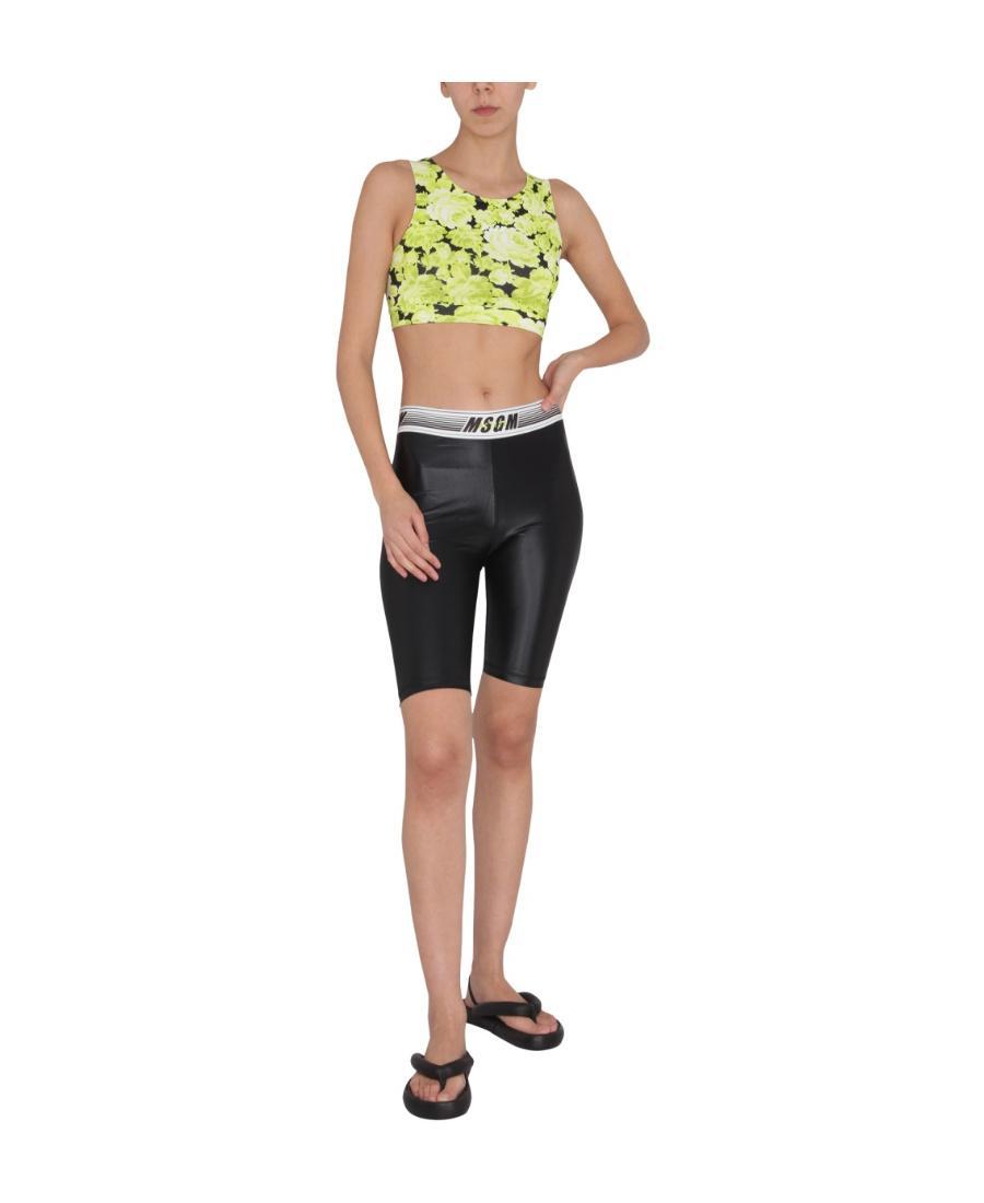 MSGM Topwear In Yellow Product Image