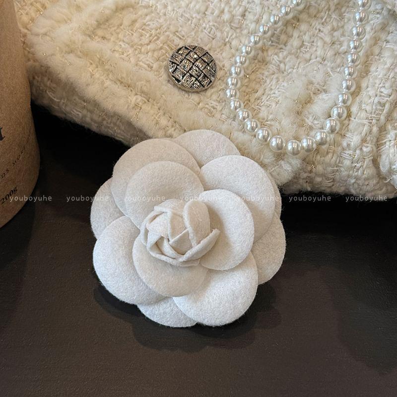Flower Fabric Brooch Product Image