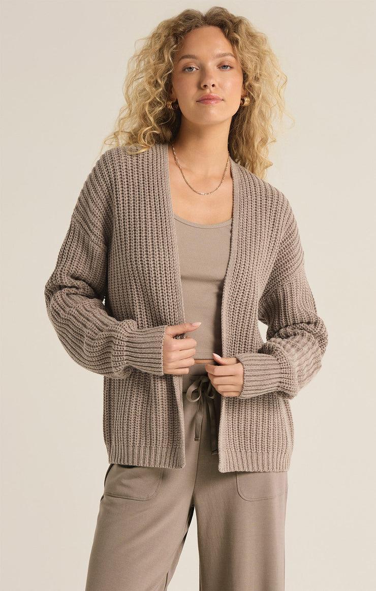 SUTTON RIB CARDIGAN Product Image