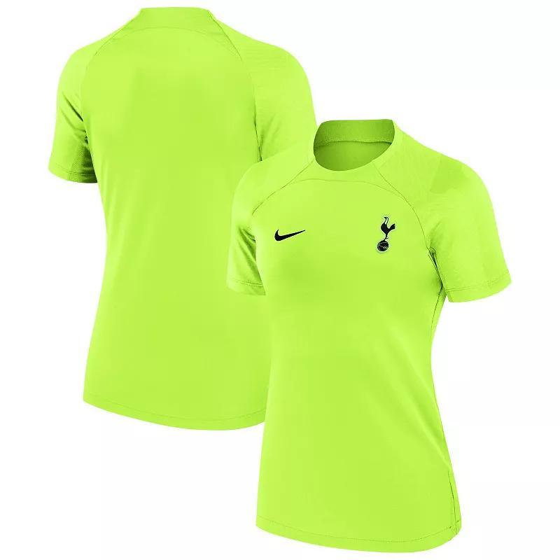 Women's Nike Yellow Tottenham Hotspur 2022/23 Strike Performance Top, Size: Medium, Tot Yellow Product Image