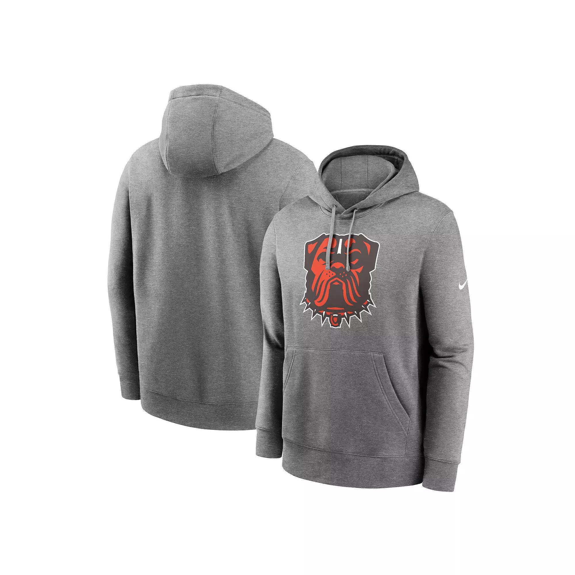 Men's Nike Royal New England Patriots Rewind Club Logo Pullover Hoodie, Size: XL, Blue Product Image