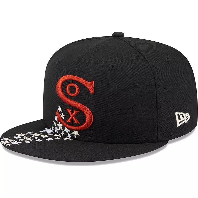 Men's New Era Black Chicago White Sox  Meteor 59FIFTY Fitted Hat, Size: 6 7/8 Product Image