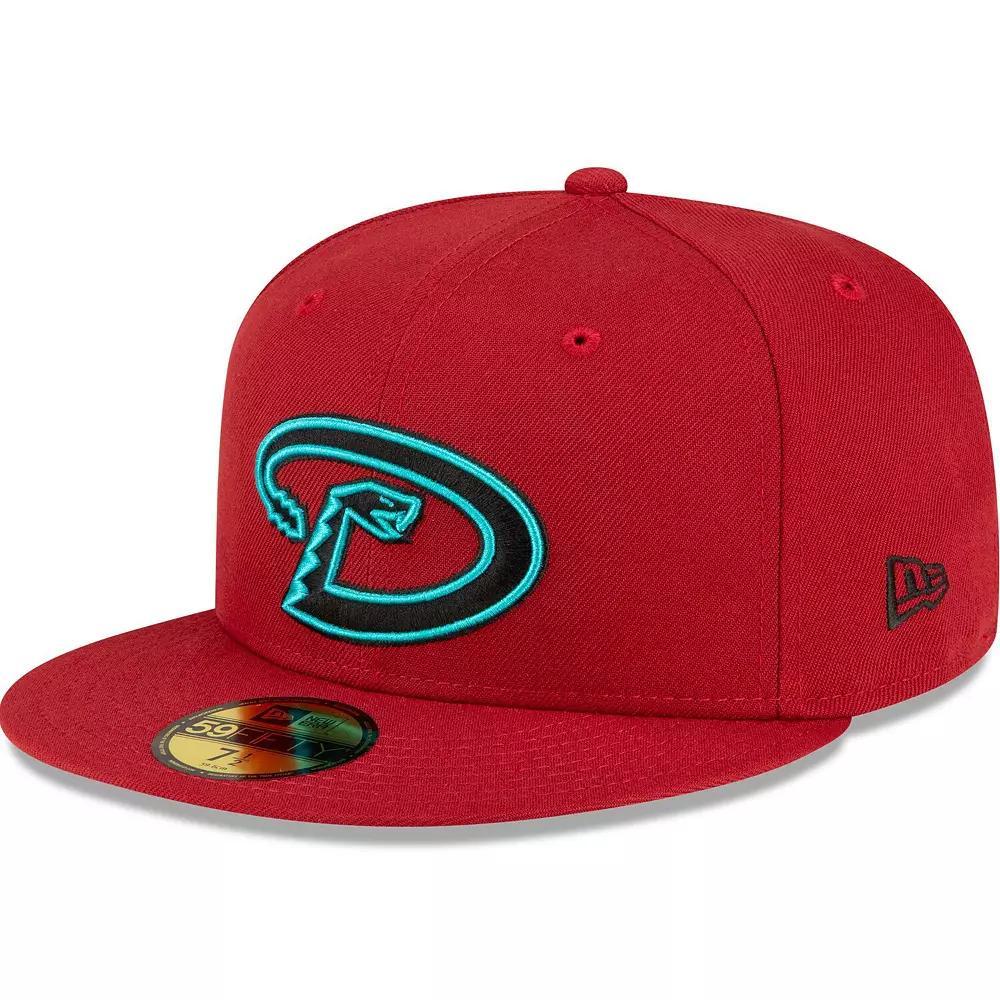 Men's New Era  Red Arizona Diamondbacks Alternate Authentic Collection On-Field 59FIFTY Fitted Hat, Size: 7 1/4 Product Image