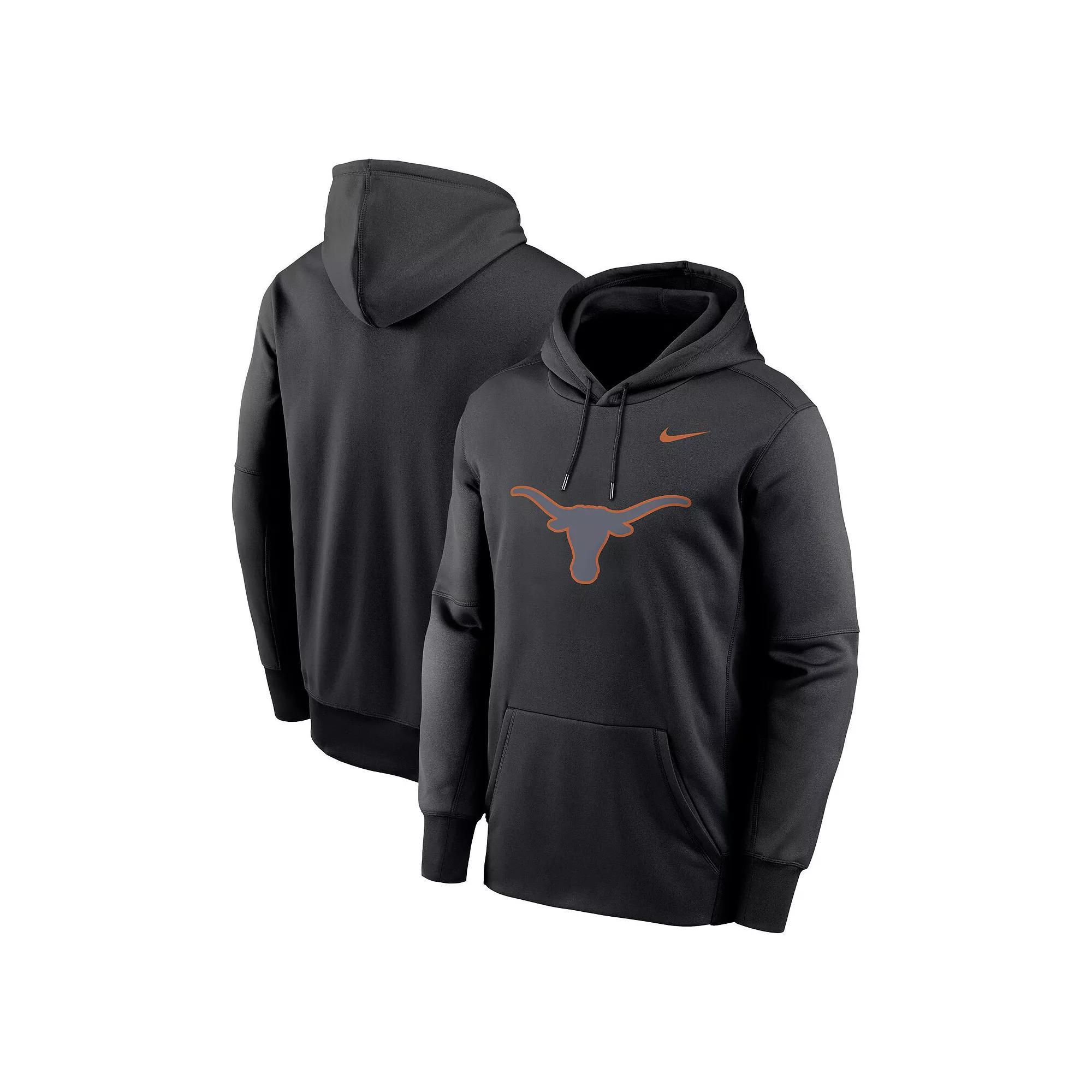 Men's Nike Black Georgia Bulldogs Color Pop Logo Performance Fleece Pullover Hoodie, Size: XL Product Image
