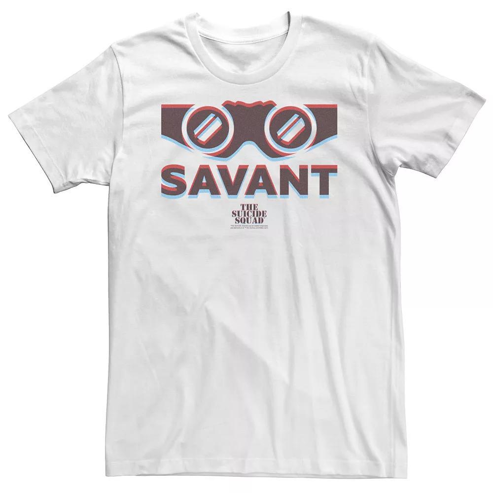 Big & Tall DC Comics The Suicide Squad Savant Goggles Tee, Men's, Size: 3XL Tall, White Product Image