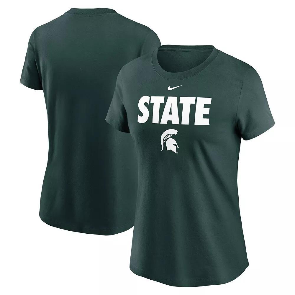 Women's Nike Green Michigan State Spartans Local Ultimate Chant T-Shirt, Size: 2XL Product Image