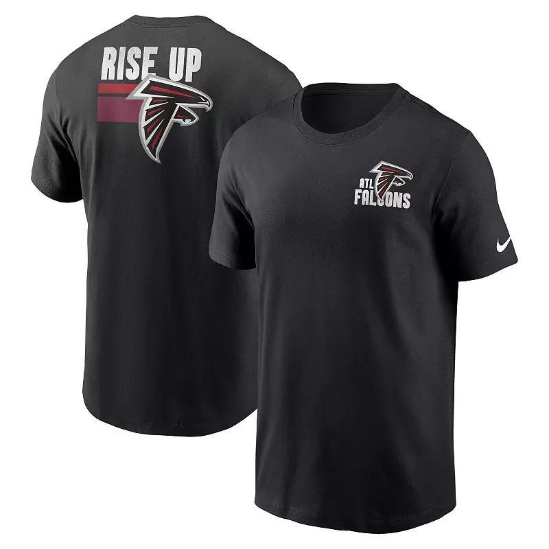 Men's Nike Navy Denver Broncos Blitz Essential T-Shirt, Size: Large, Blue Product Image