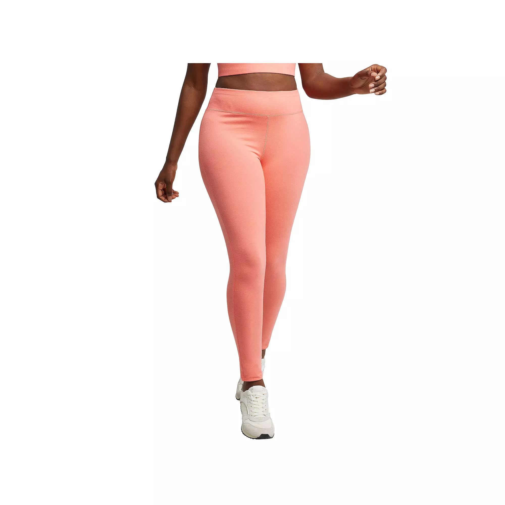 Womens Hanes Originals Stretch Jersey High-Rise Leggings Product Image