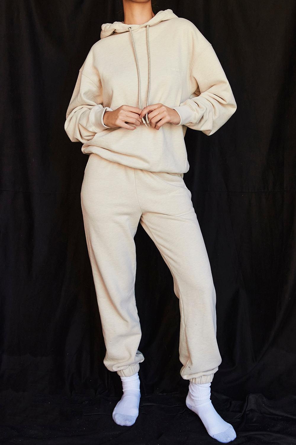 Sky Oatmeal Fleece Back Jogging Trouser Product Image