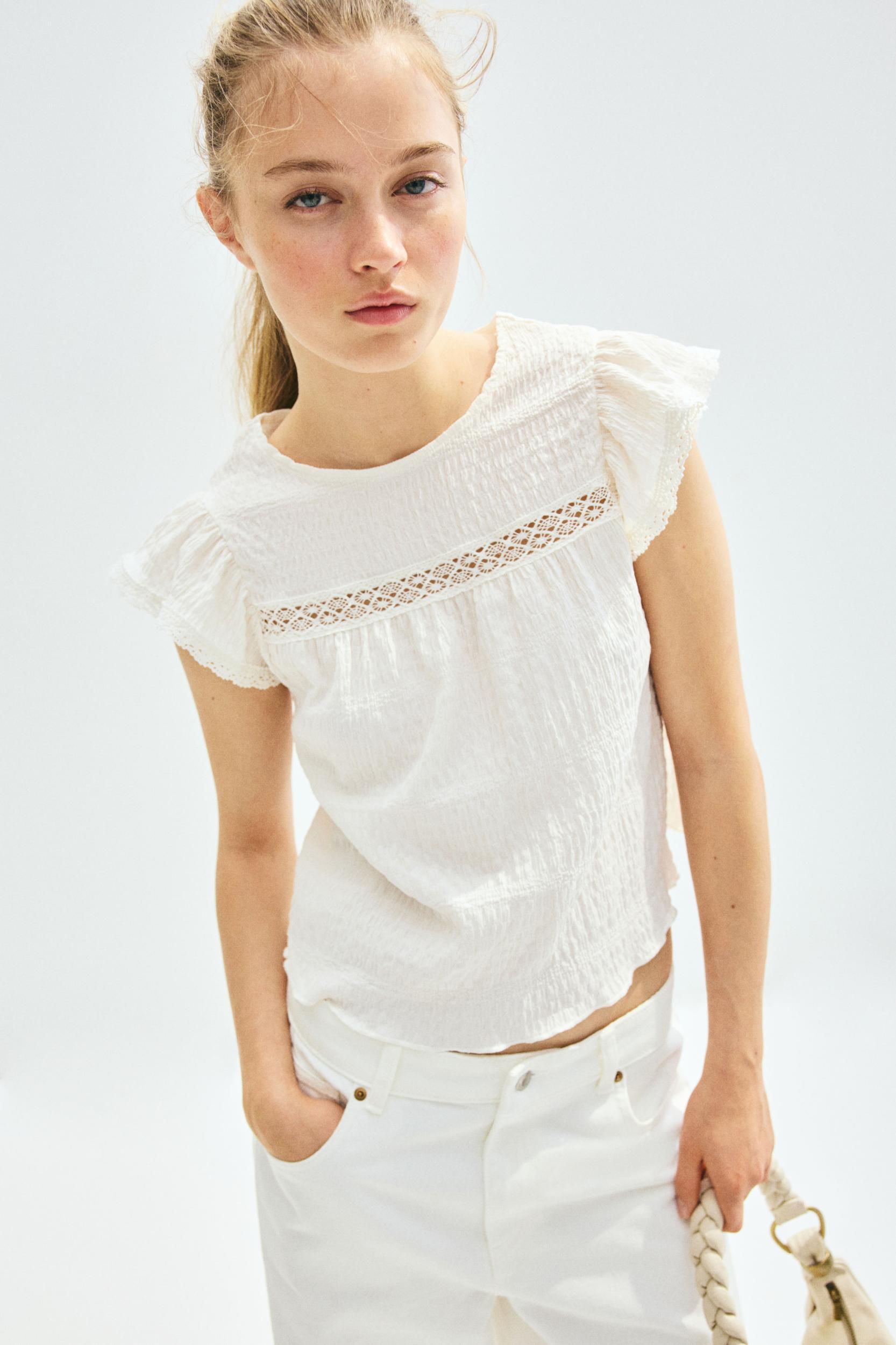 Textured Jersey Top Product Image