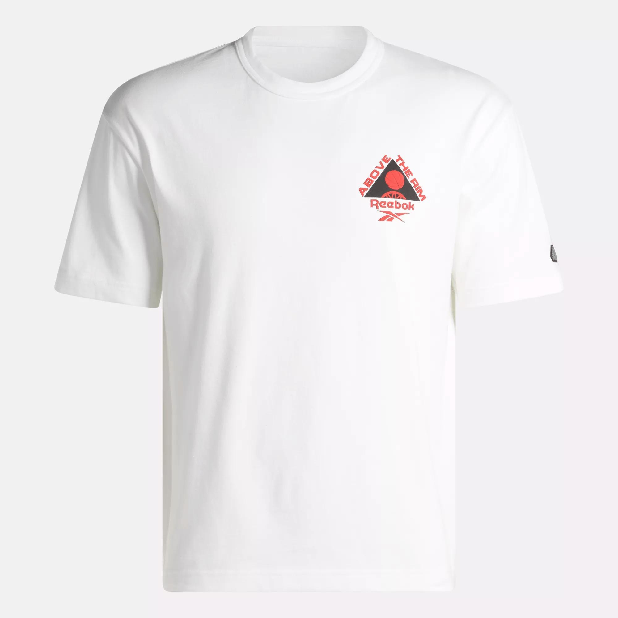 Men's Above the Rim Basketball T-Shirt Male Product Image