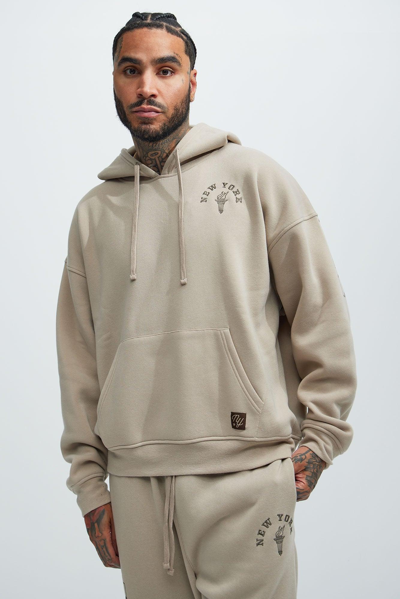 The City That Never Sleeps Hoodie - Stone Product Image