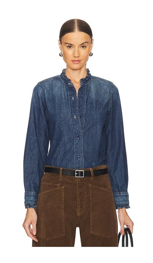 Lydia Denim Shirt NILI LOTAN Product Image
