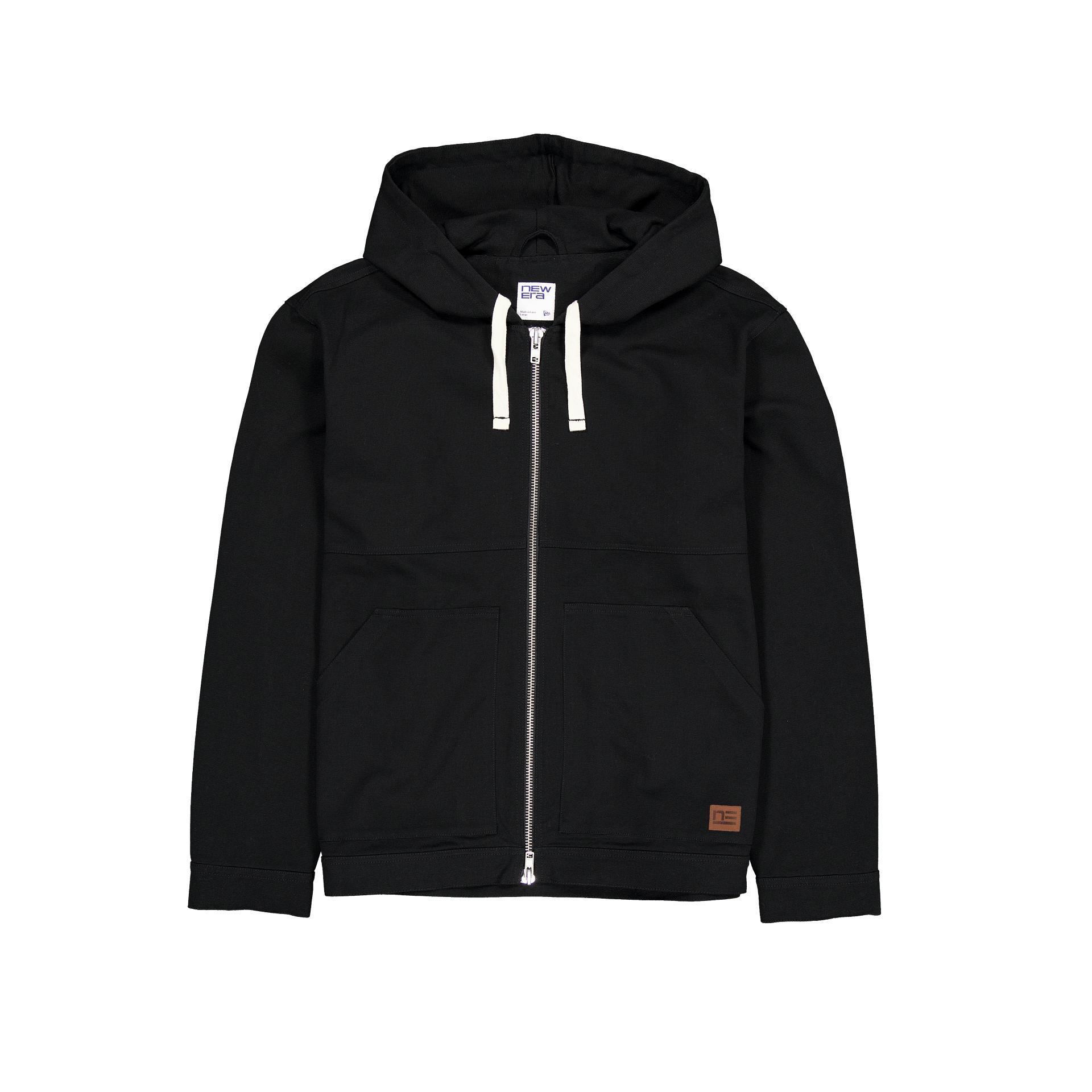 Forge Black Hooded Work Jacket Male Product Image