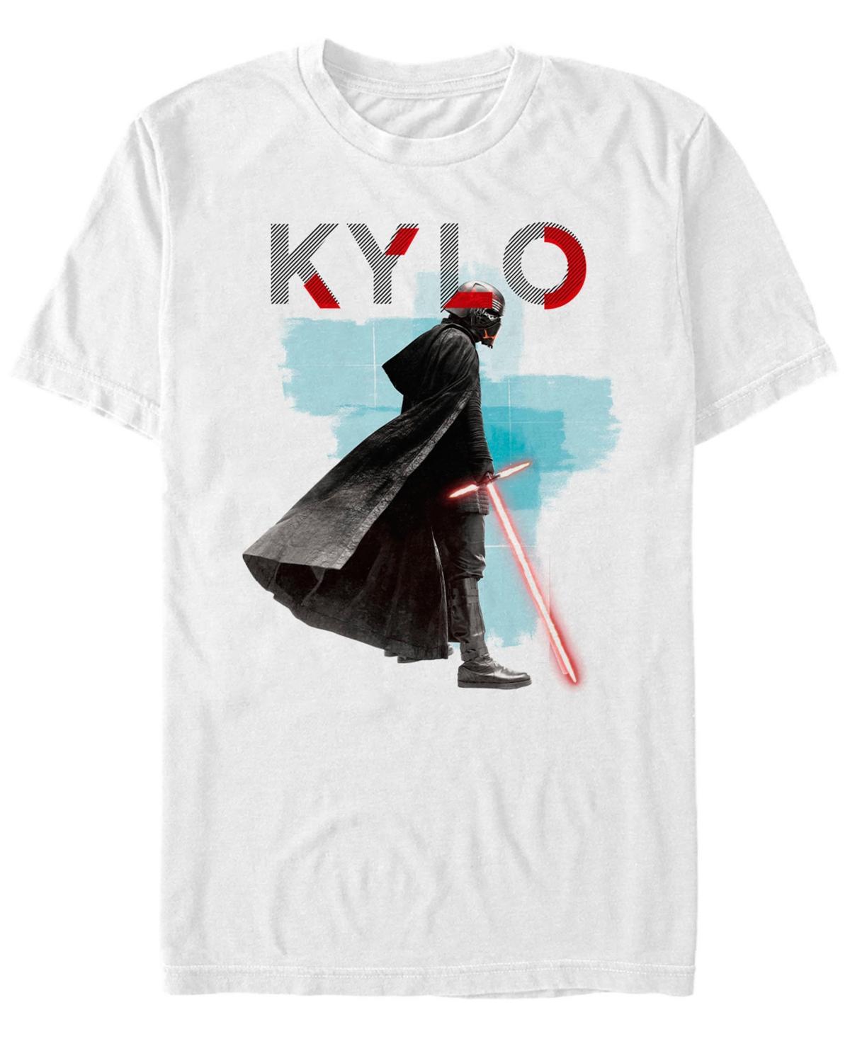 Men's Star Wars The Rise of Skywalker Kylo Ren Tee, Size: XL, White Product Image