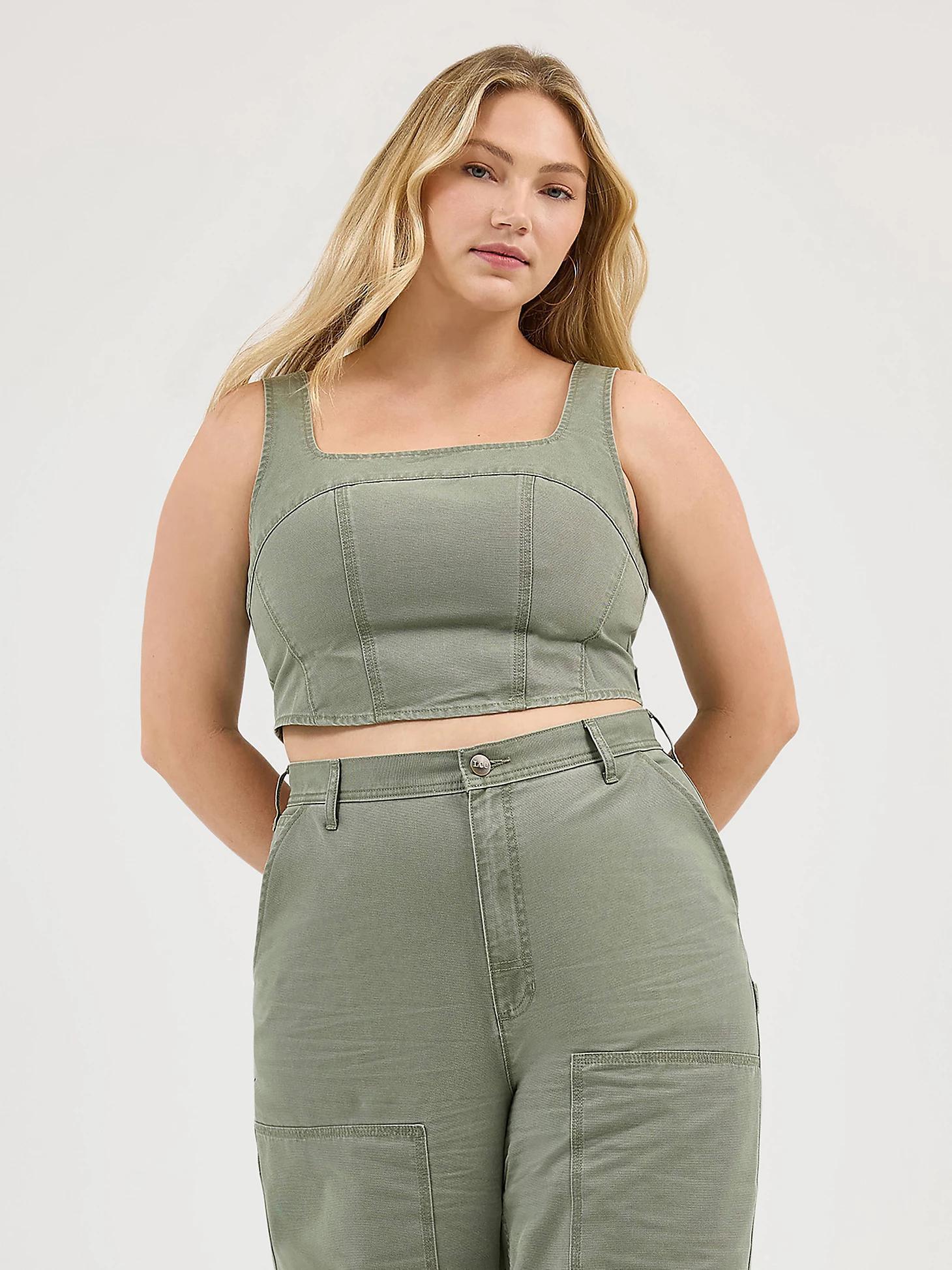 Women's Slim Corset Tank | Women's Tops | Lee® Product Image