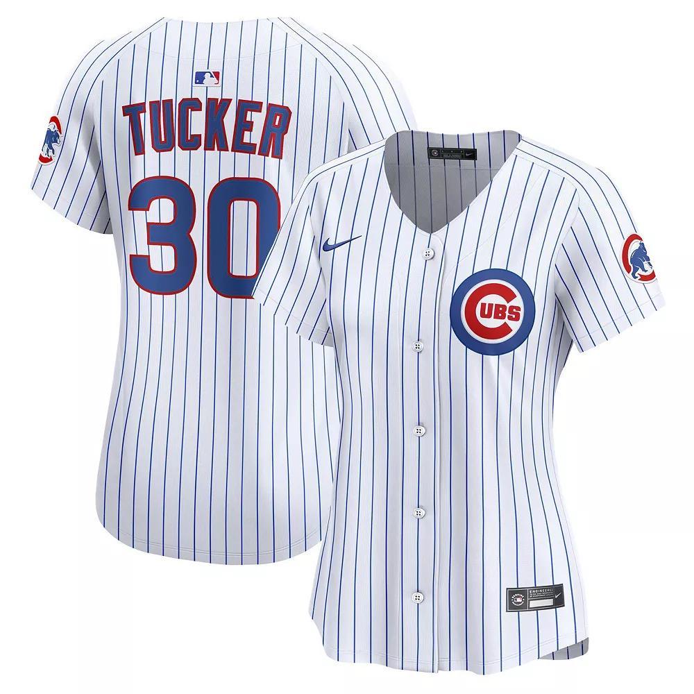 Women's Nike Kyle Tucker White Chicago Cubs Home Limited Player Jersey, Size: Small Product Image