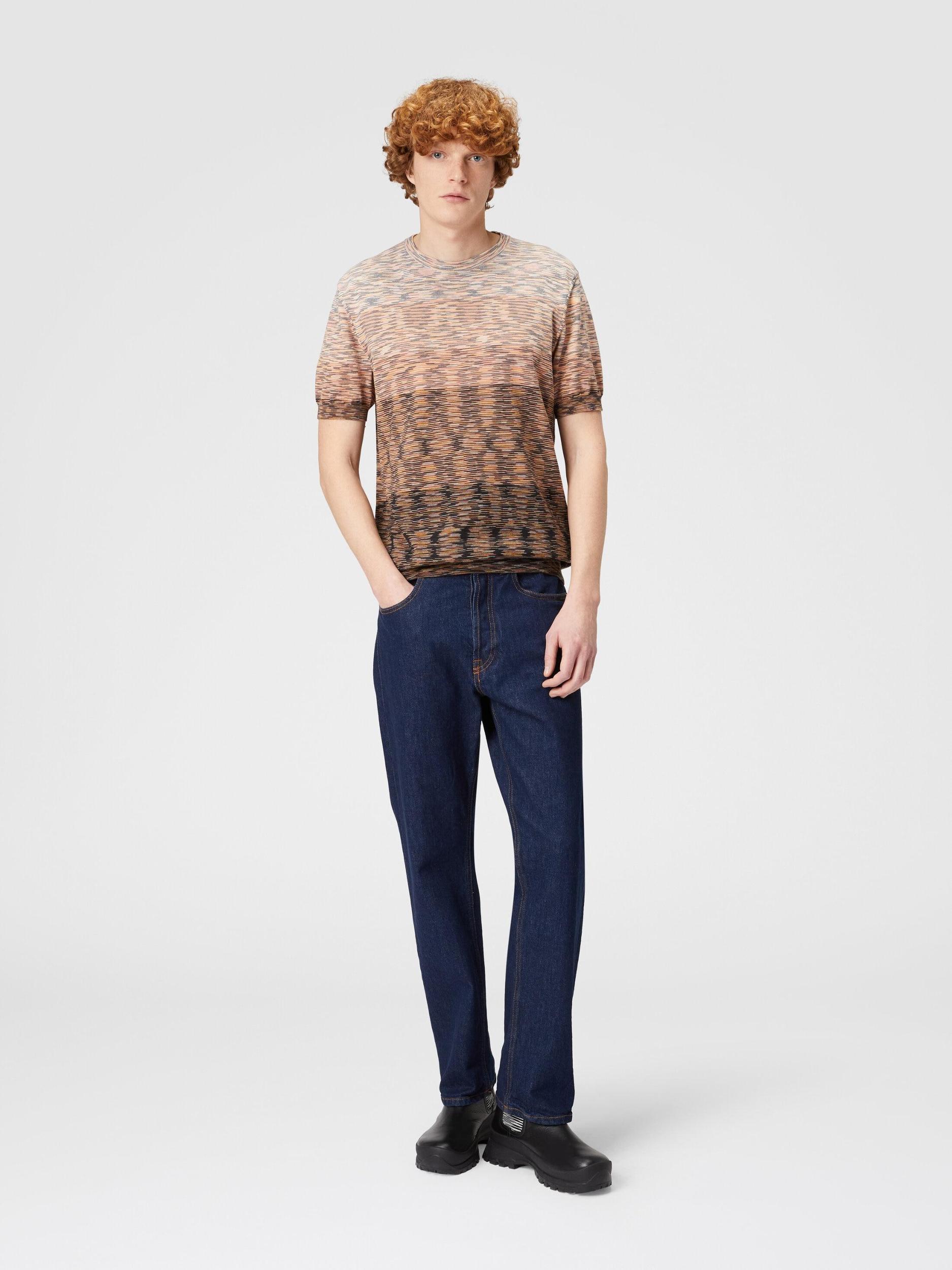 Cotton slub knit T-shirt Product Image