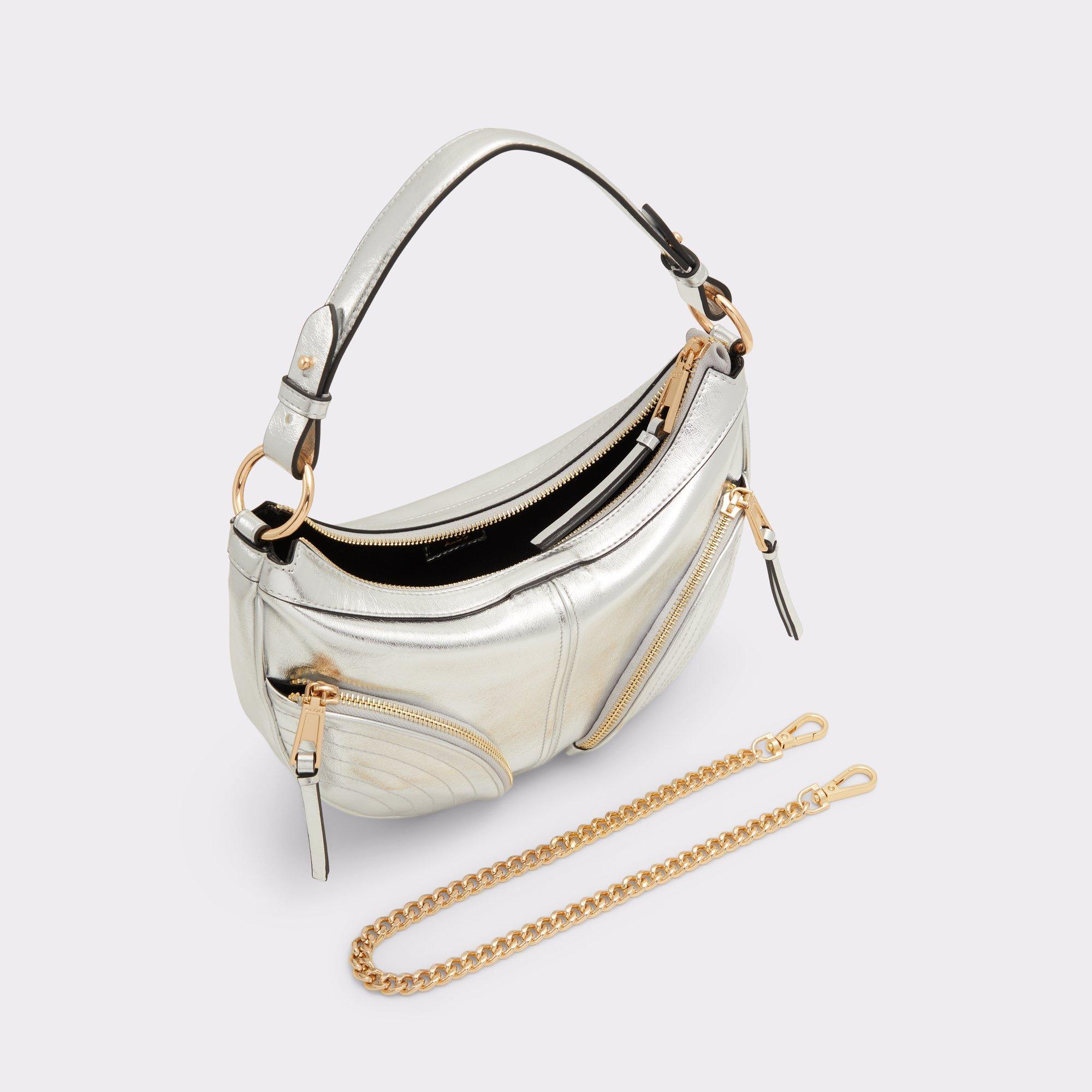 ALDO Beranyyx - Women's Shoulder Bag Handbag - Silver Product Image