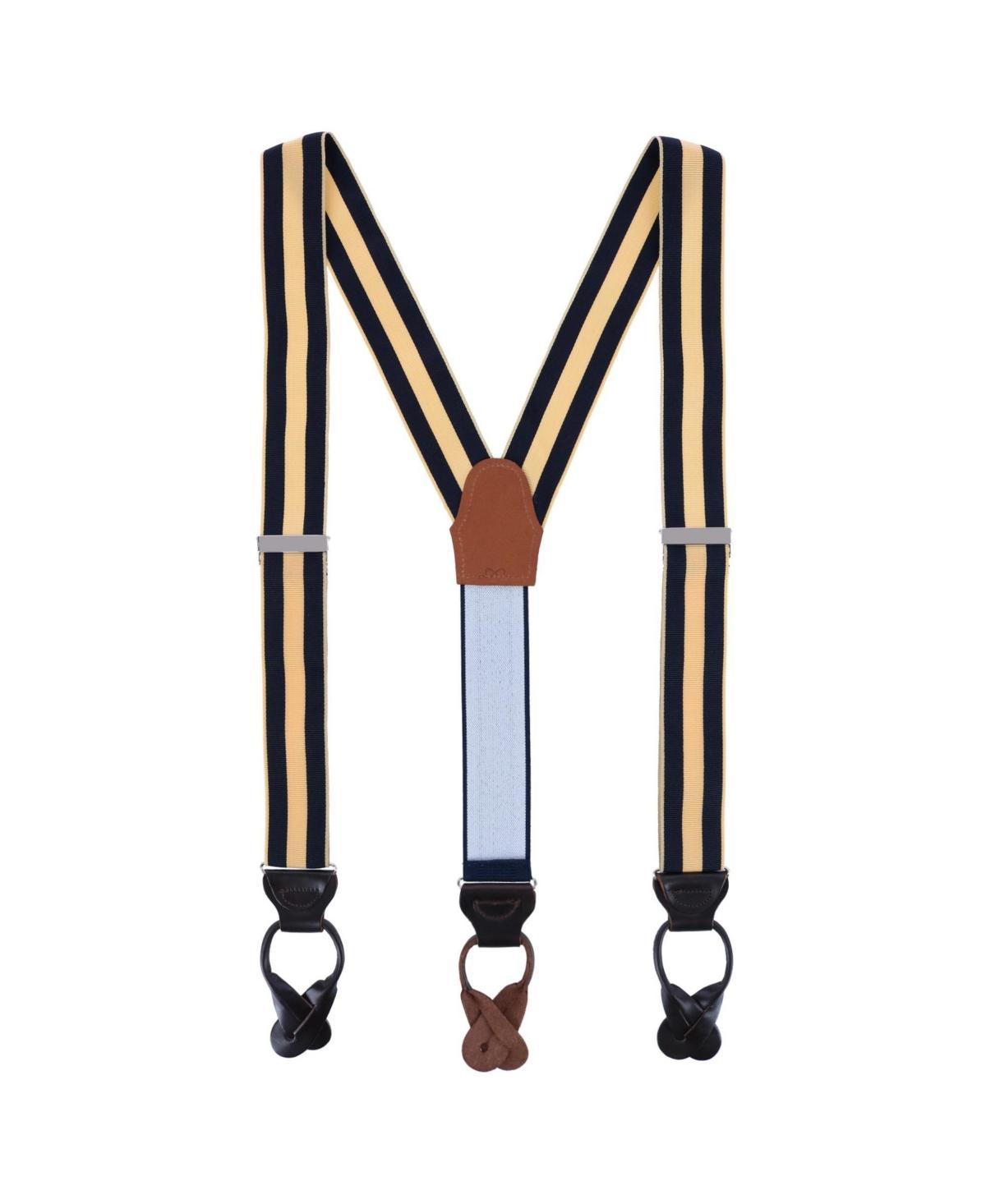 Mens Balint Stripe Non-Stretch Suspender Braces Product Image