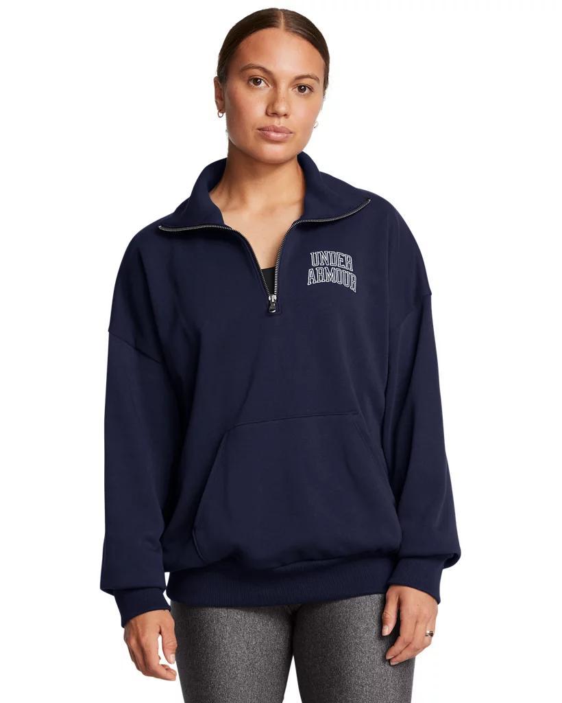 Mens Quarter-Zip Interlock Sweatshirt Product Image