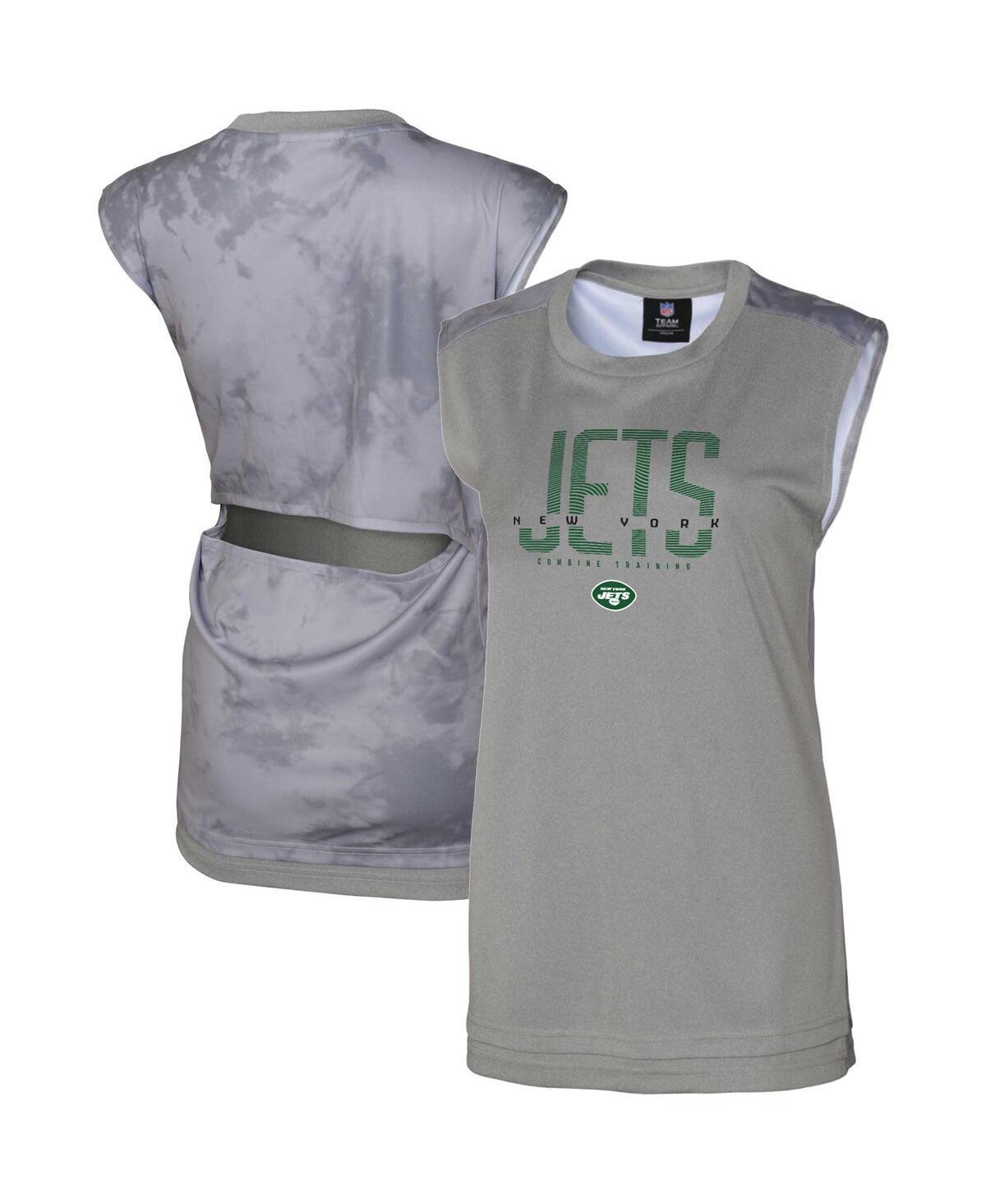 Women's Gray Cincinnati Bengals No Sweat Tank Top, Size: Medium, Grey Product Image