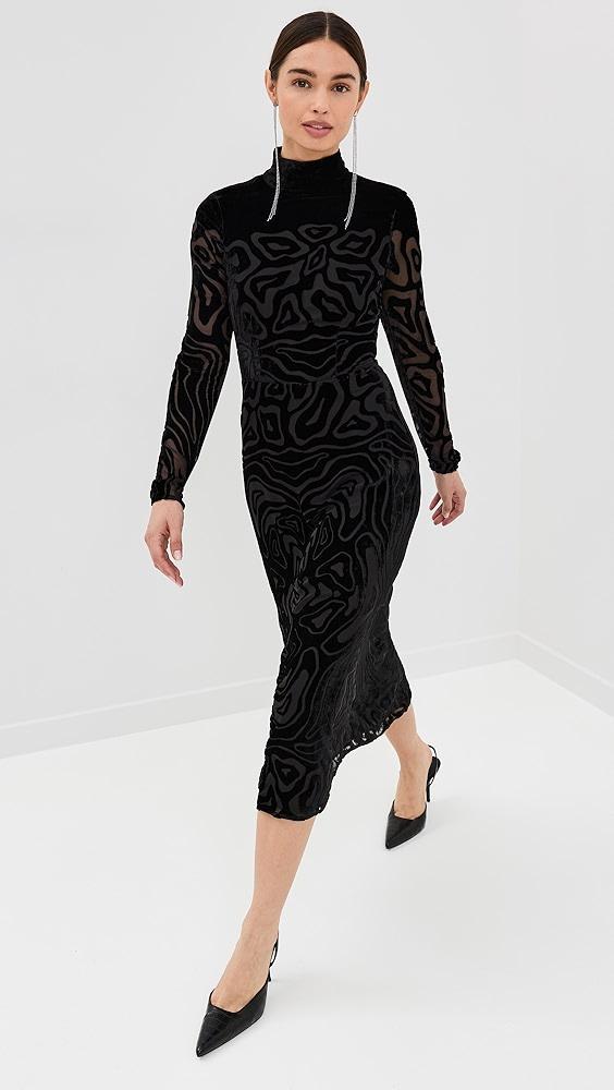 Ulla Johnson Helena Velvet Dress | Shopbop Product Image