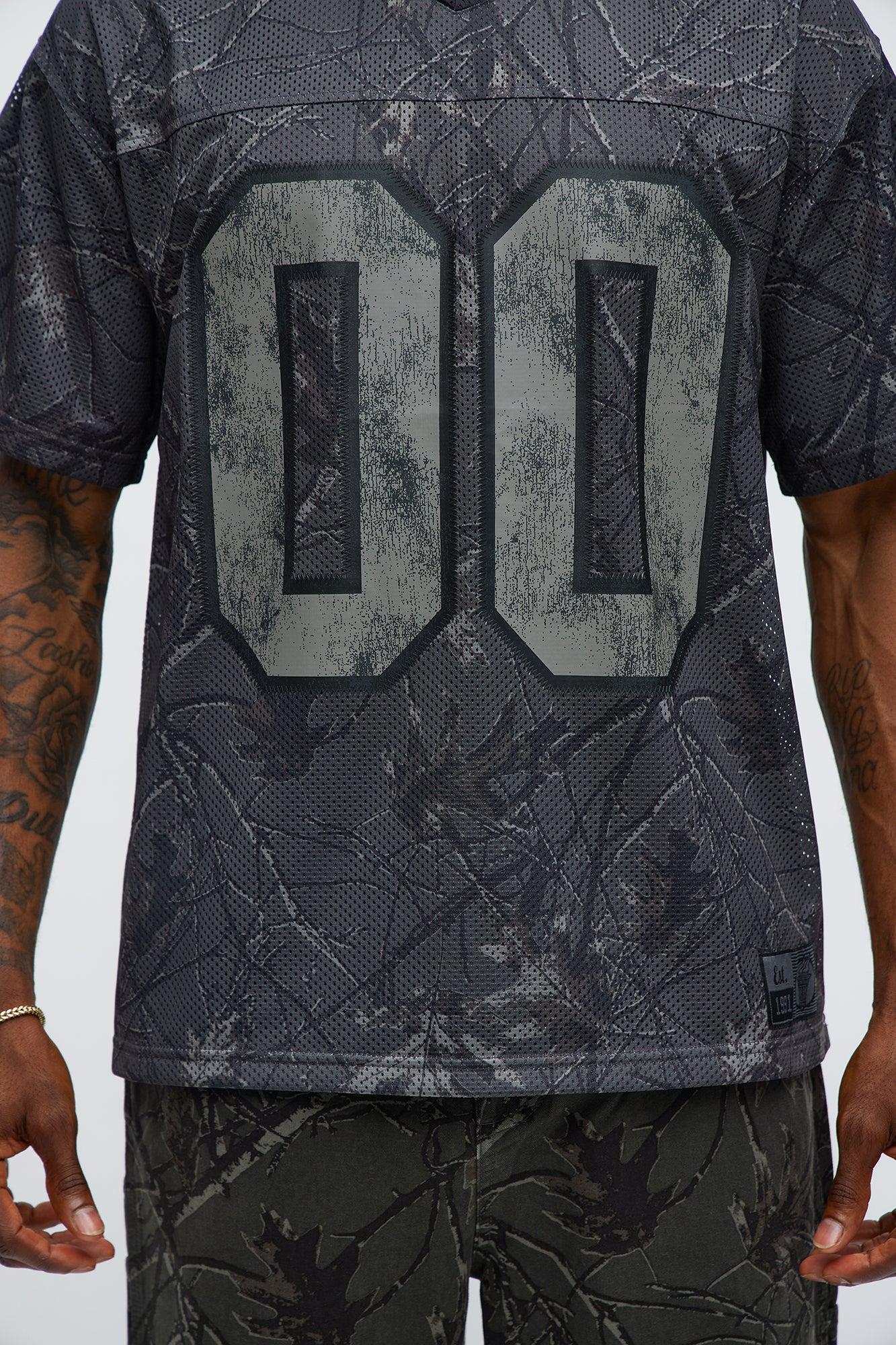 Short Sleeve Camo Jersey - Black Product Image
