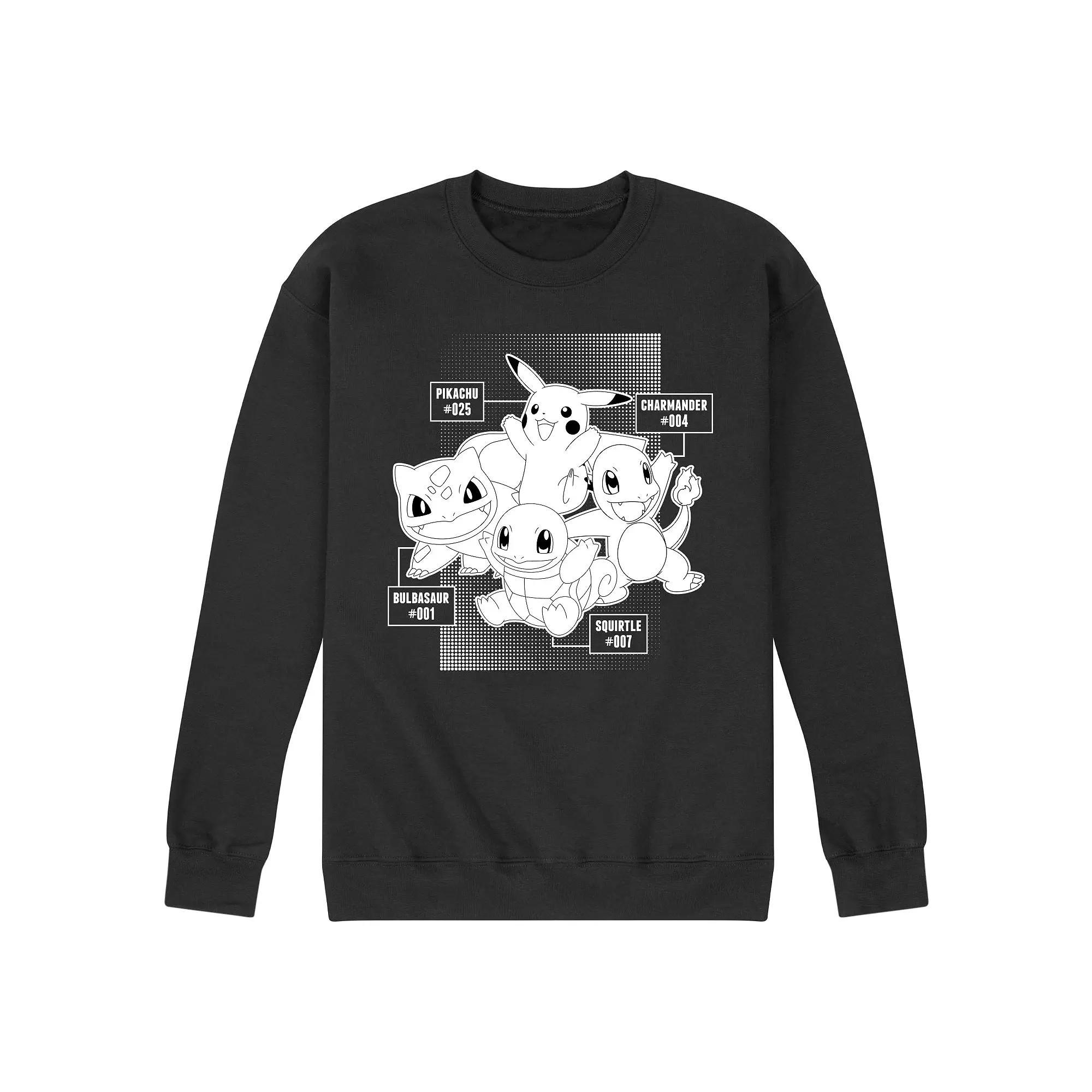 Mens Pokemon Labels Fleece Product Image