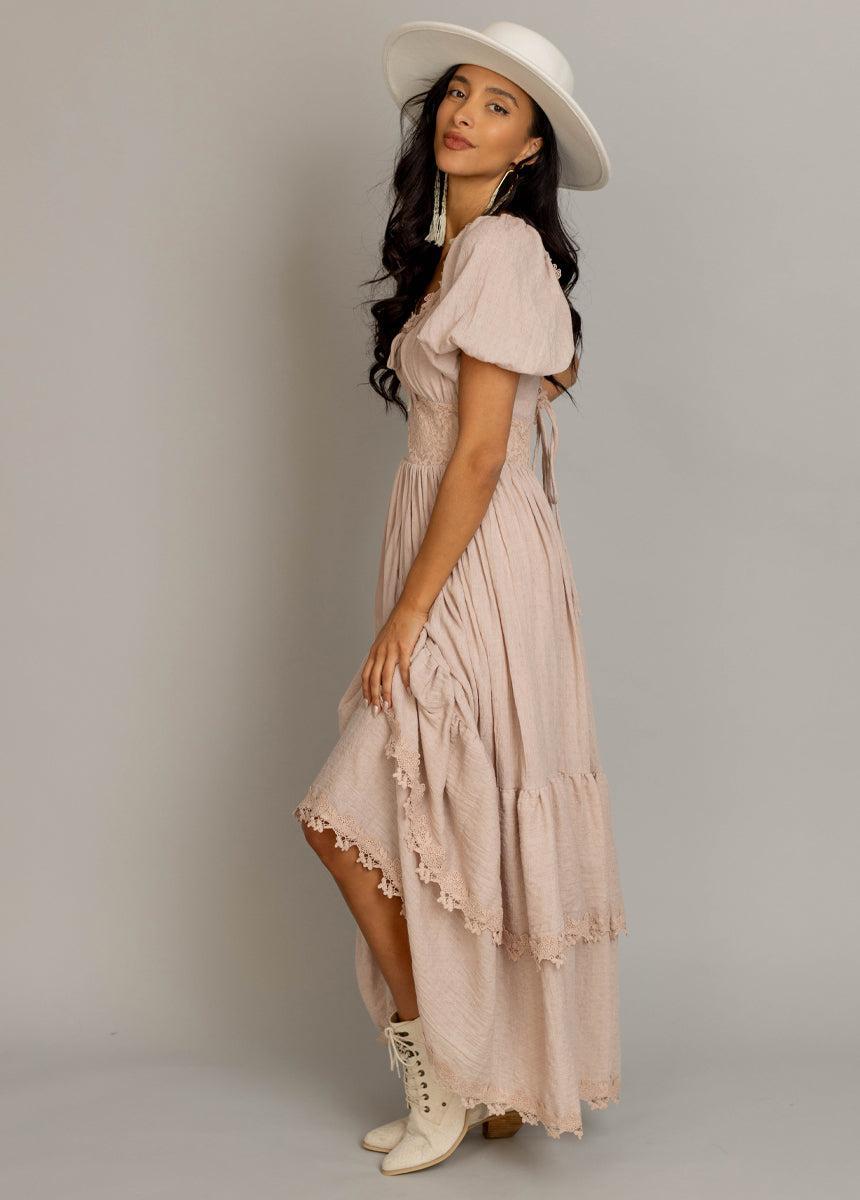 Cristina Dress in Shell Female Product Image