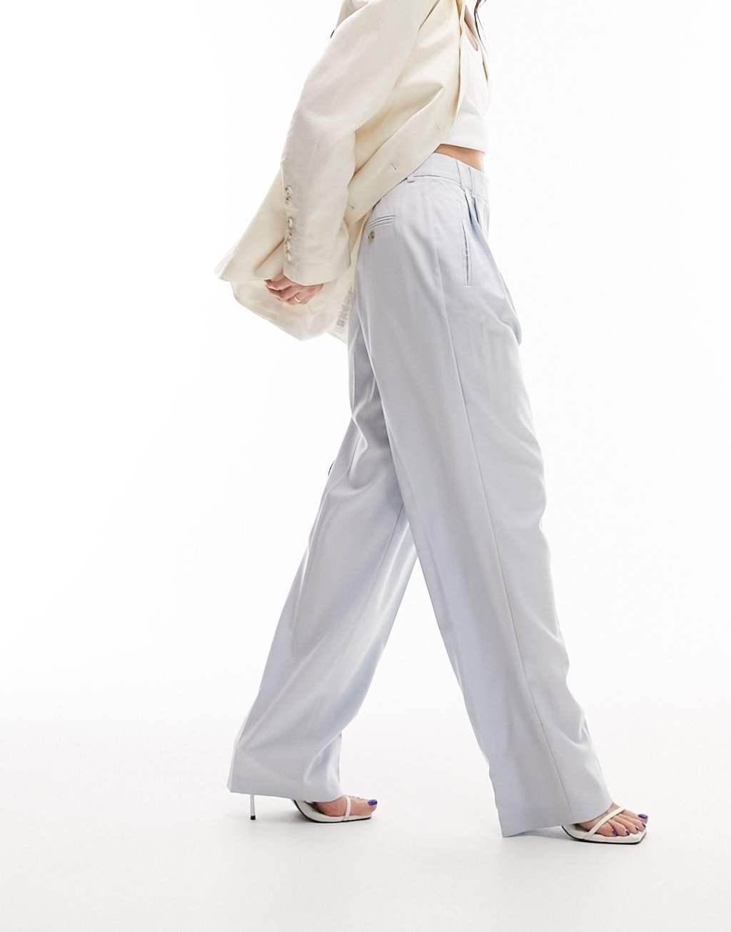 Topshop straight tailored pants Product Image