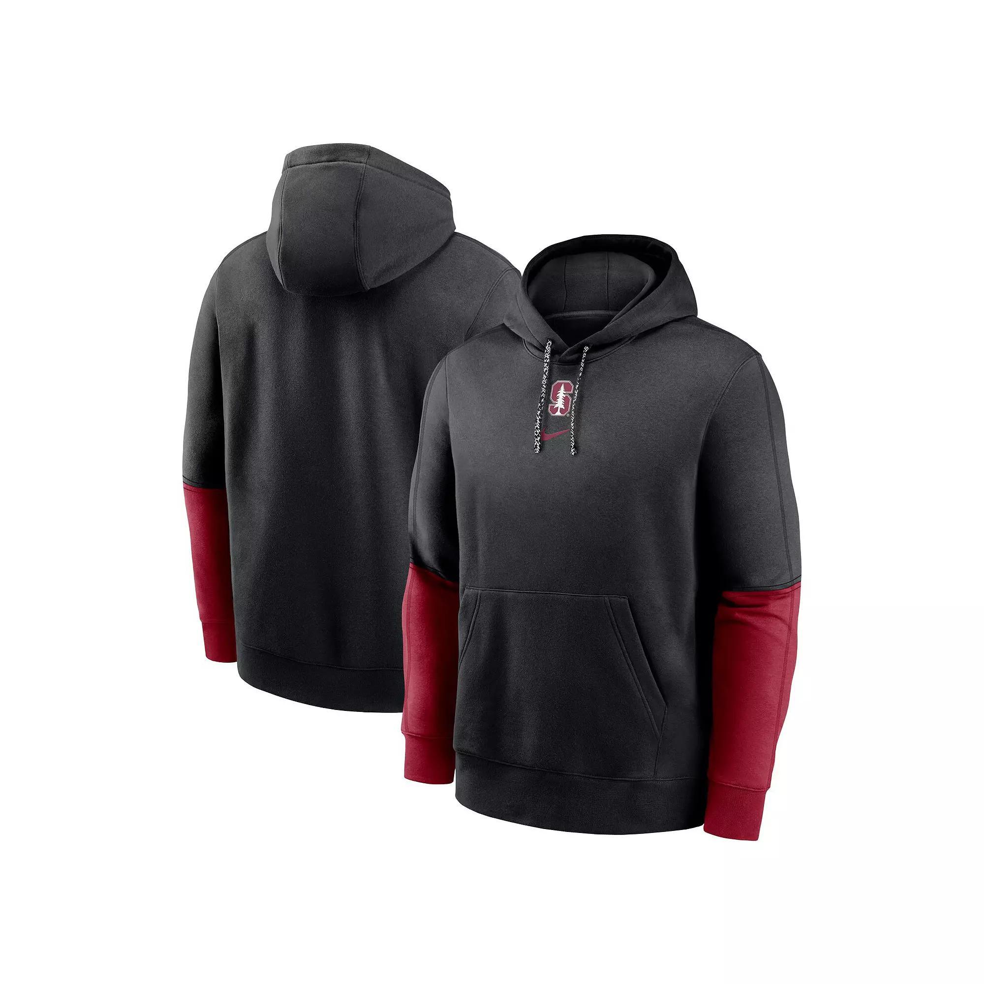 Men's Nike Black/Royal Duke Blue Devils 2024 Sideline Club Pullover Hoodie, Size: 2XL Product Image