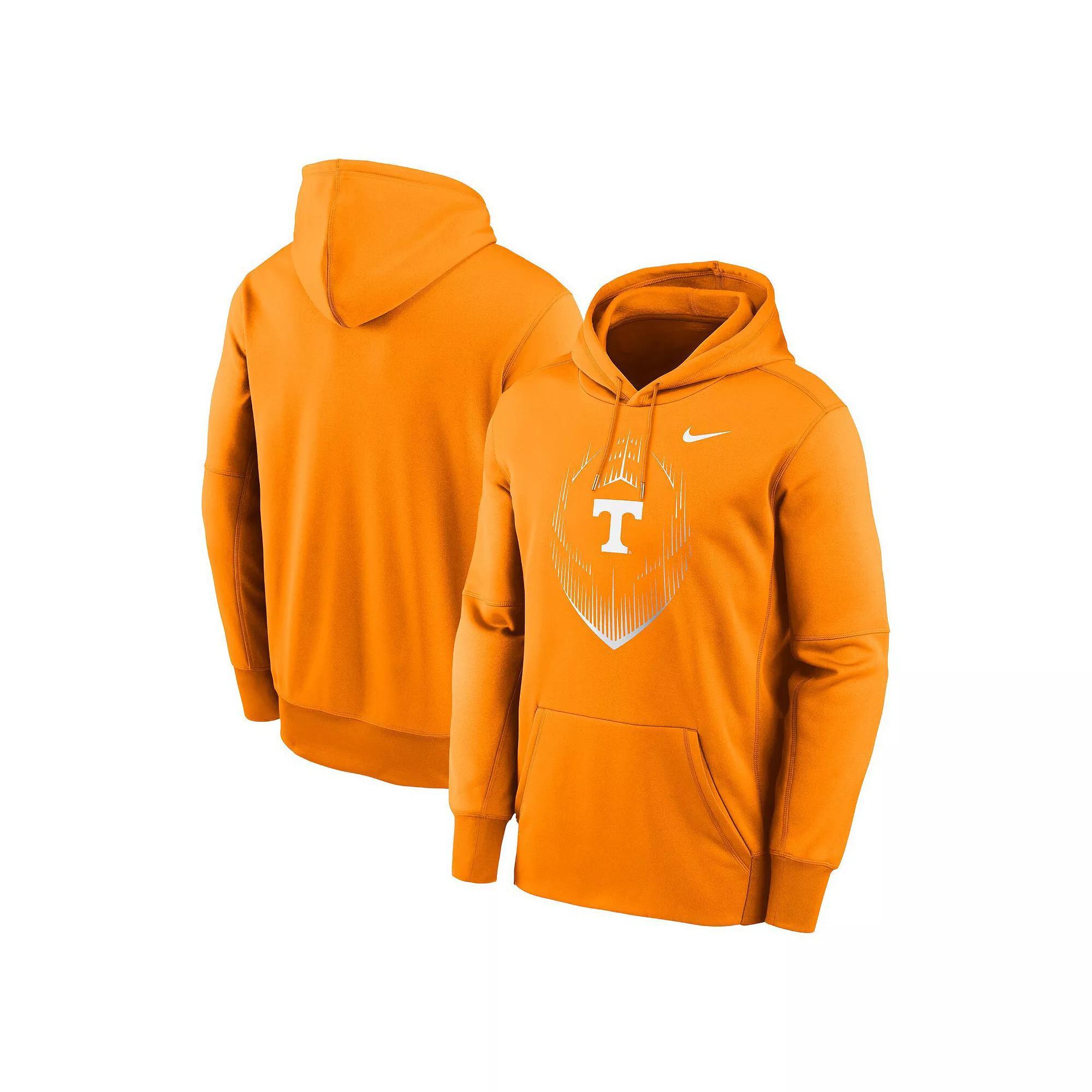 Men's Nike Tennessee Orange Tennessee Volunteers Football Icon Performance Fleece Pullover Hoodie, Size: 2XL Product Image
