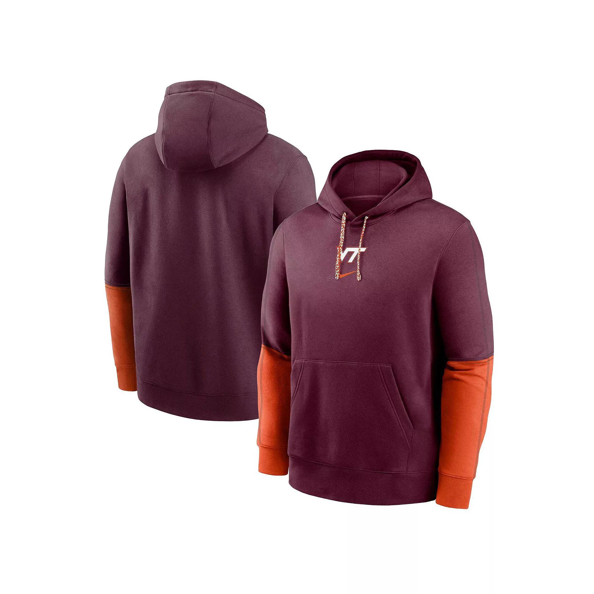 Men's Nike Black Oklahoma State Cowboys 2024 Sideline Club Fleece Pullover Hoodie, Size: Small Product Image