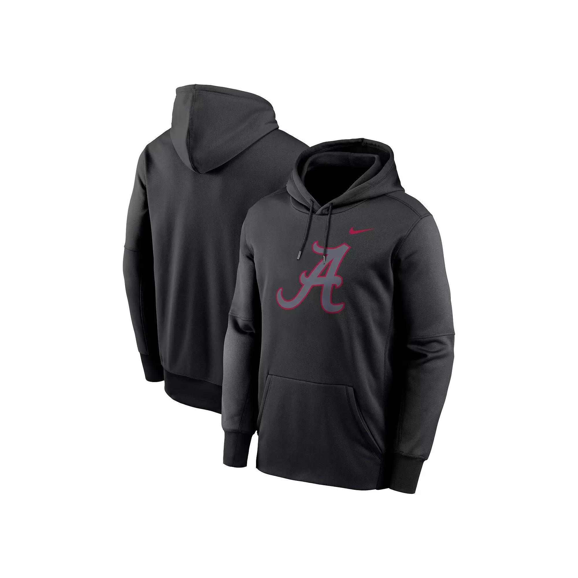 Men's Nike Black Georgia Bulldogs Color Pop Logo Performance Fleece Pullover Hoodie, Size: XL Product Image