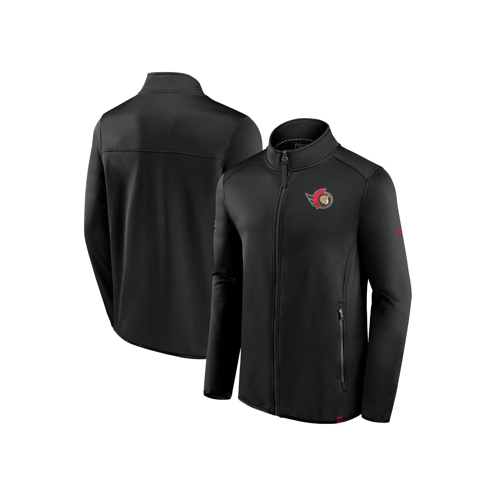 Men's Fanatics Branded  Deep Sea Blue Seattle Kraken Authentic Pro Full-Zip Jacket, Size: Small, Krk Blue Product Image