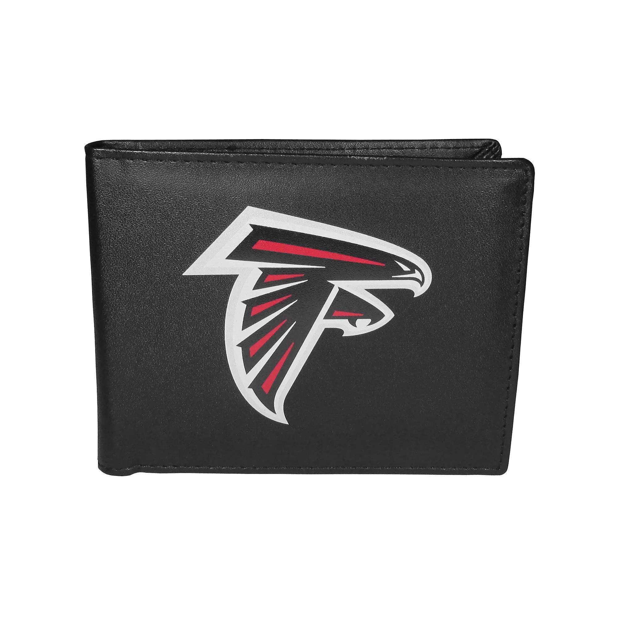 Men's Atlanta Falcons Leather Bi-Fold Wallet, Team Product Image
