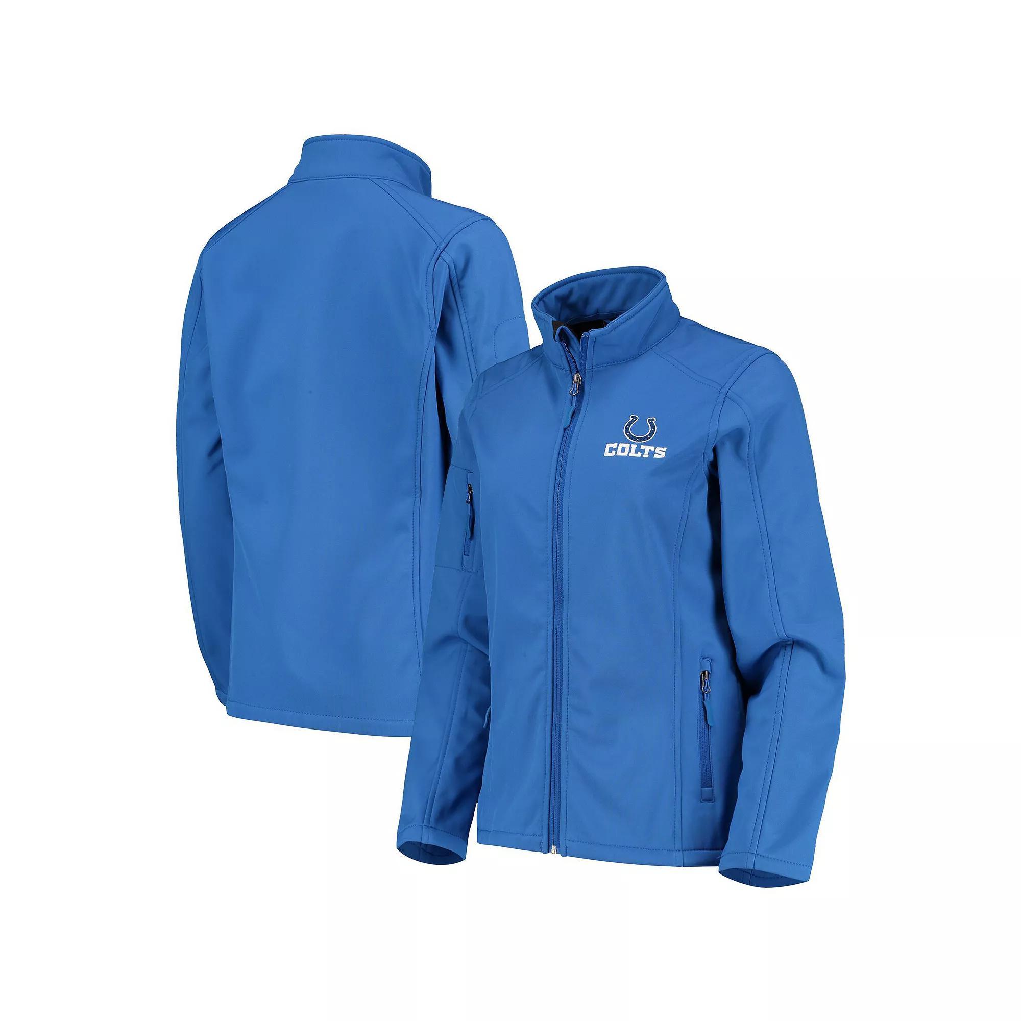 Women's Royal Indianapolis Colts Full-Zip Sonoma Softshell Jacket, Size: Large, Blue Product Image