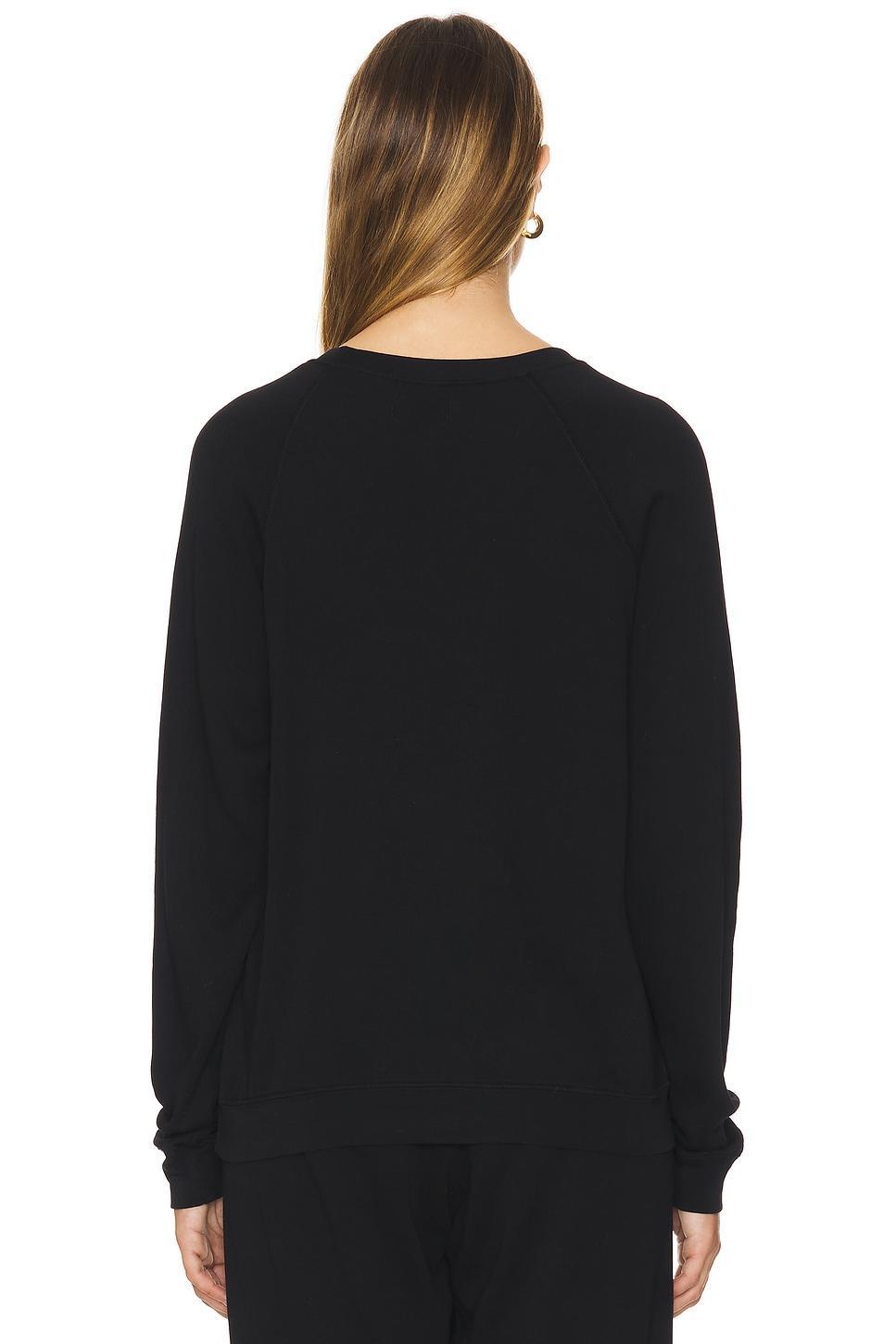 Anela Raglan F You Biting Lip Crew Neck Lauren Moshi Product Image