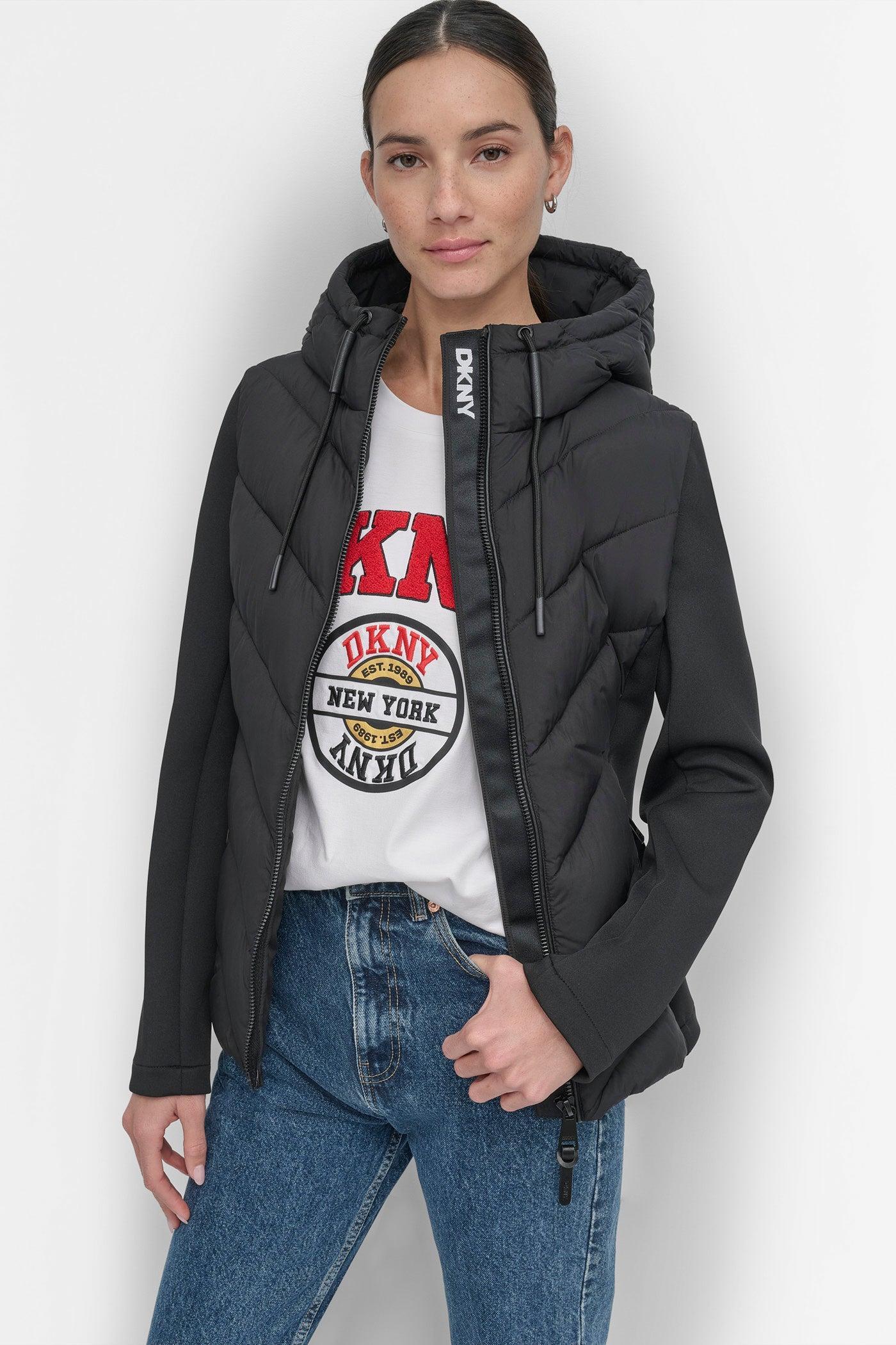 MIXED MEDIA LIGHT WEIGHT PUFFER Product Image