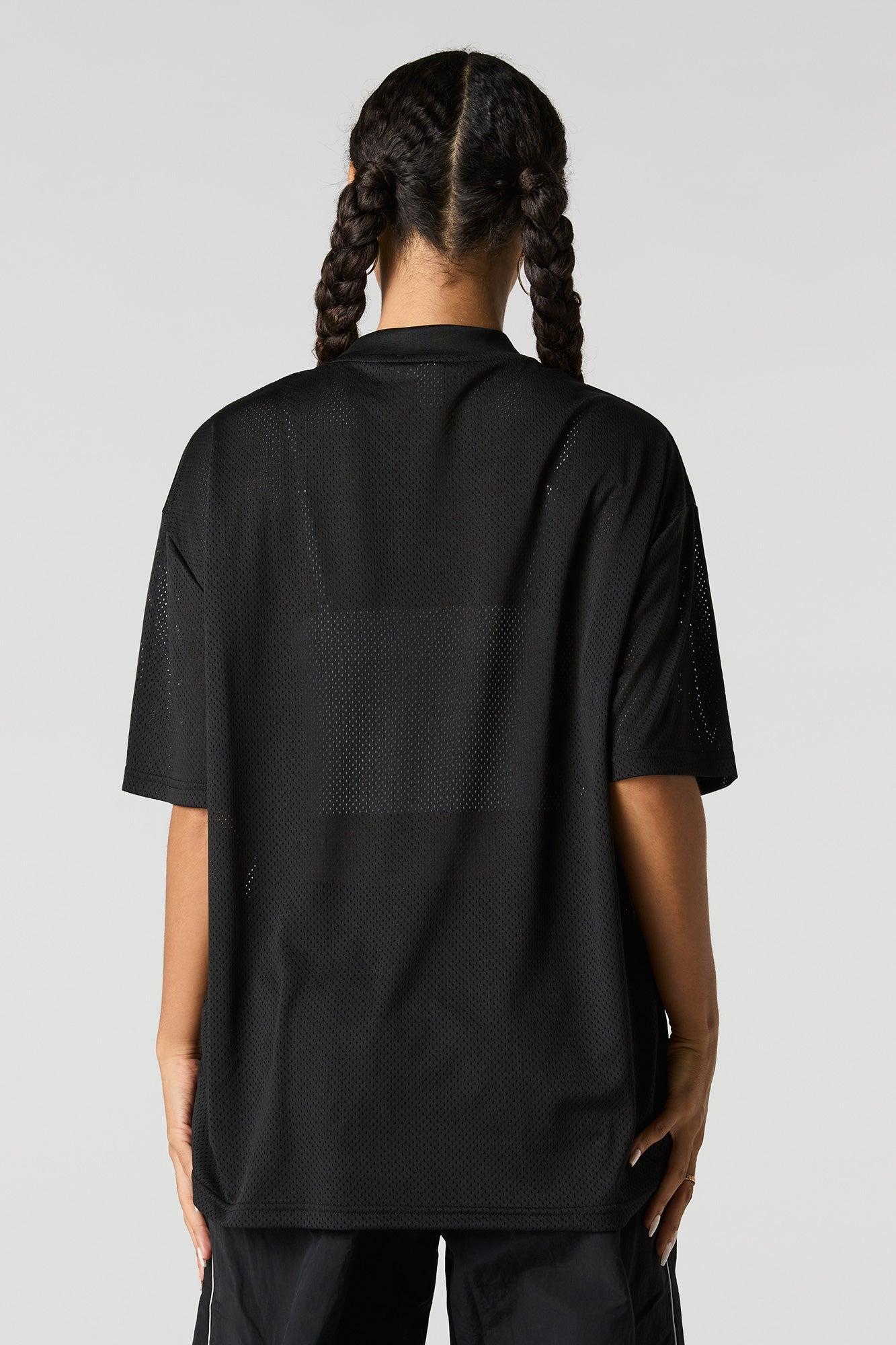 Graphic Mesh Football Jersey Female Product Image