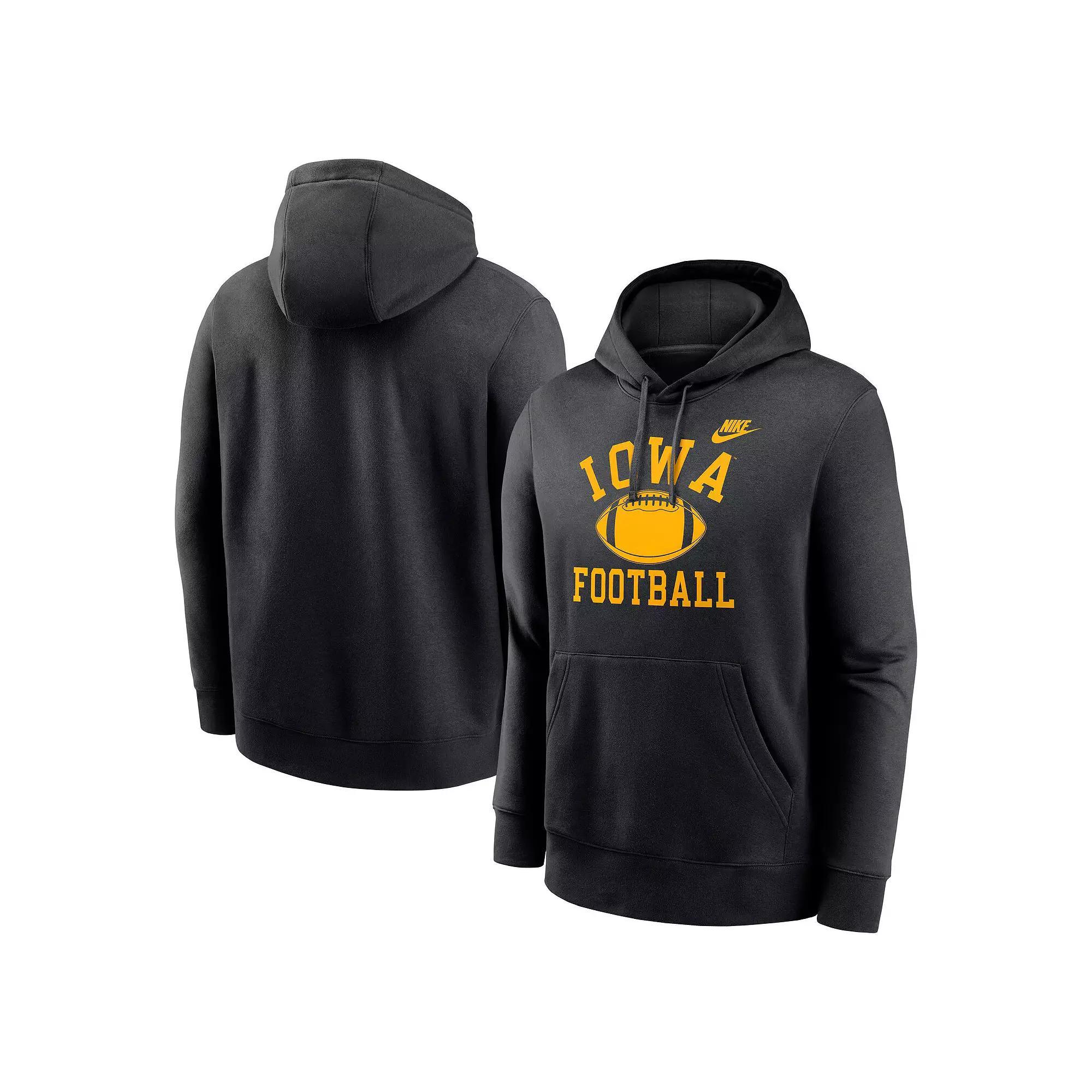 Men's Nike Navy Michigan Wolverines Legacy Football Icon Club Fleece Pullover Hoodie, Size: 2XL, Blue Product Image