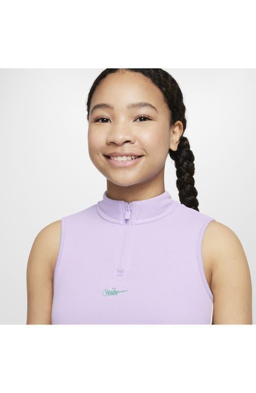 Nike Kids' Sportswear Sleeveless Dress in Bicoastal/White at Nordstrom Product Image
